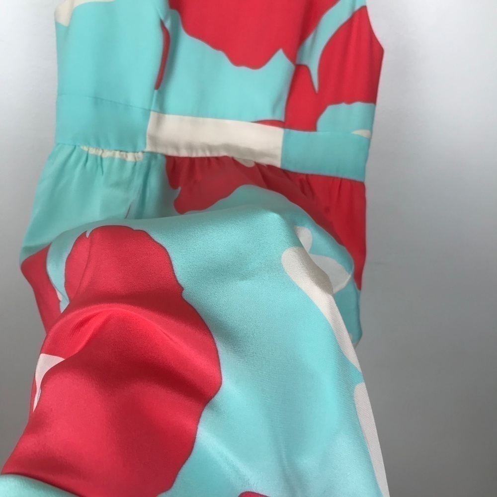 ANNIE GRIFFIN 100% Silk Multicolor Dress Size 0 - Picture 7 of 7